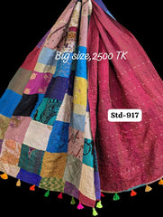 Handmade Silk Stole- While style meets utility-Big Size-917
