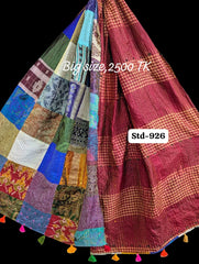 Handmade Silk Stole- While style meets utility-Big Size-926