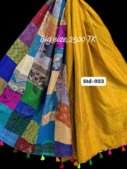 Handmade Silk Stole- While style meets utility-Big Size-923