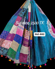 Handmade Silk Stole- While style meets utility-Big Size-882