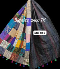Handmade Silk Stole- While style meets utility-Big Size-886