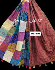 Handmade Silk Stole- While style meets utility-Big Size-891