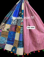 Handmade Silk Stole- While style meets utility-Big Size-880