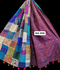 Handmade Silk Stole- While style meets utility-Big Size-888
