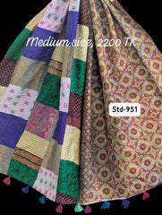 Handmade Silk Stole- While style meets utility-Medium Size-951