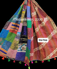 Handmade Silk Stole- While style meets utility-Medium Size-966