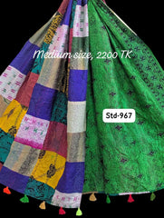 Handmade Silk Stole- While style meets utility-Medium Size-967