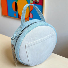 Round Bag- Trendy Look with Ample Space