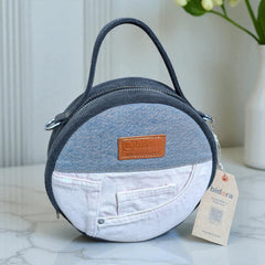 Round Bag- Trendy Look with Ample Space