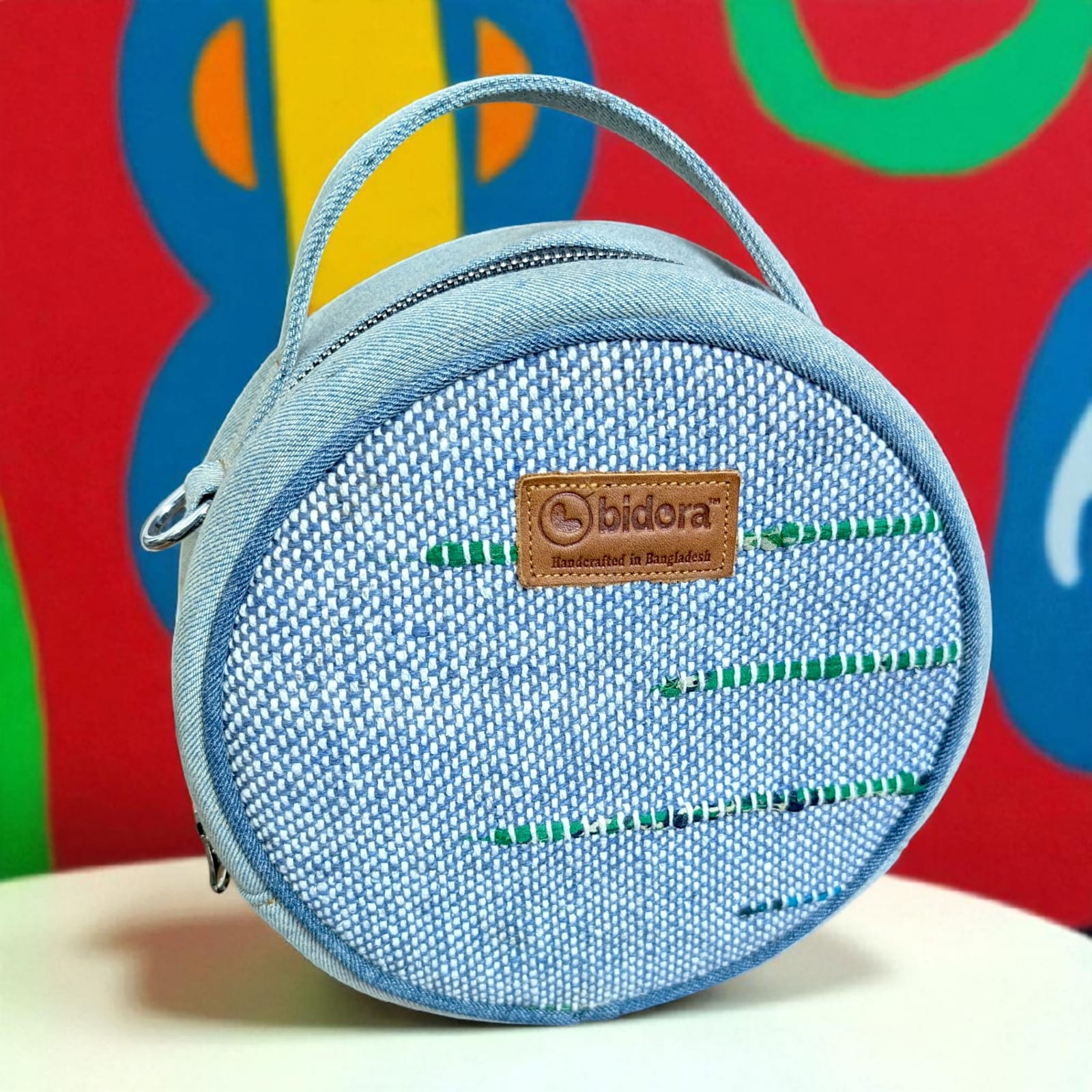 Round Bag- Trendy Look with Ample Space