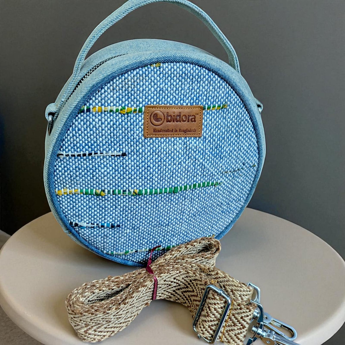 Round Bag- Trendy Look with Ample Space