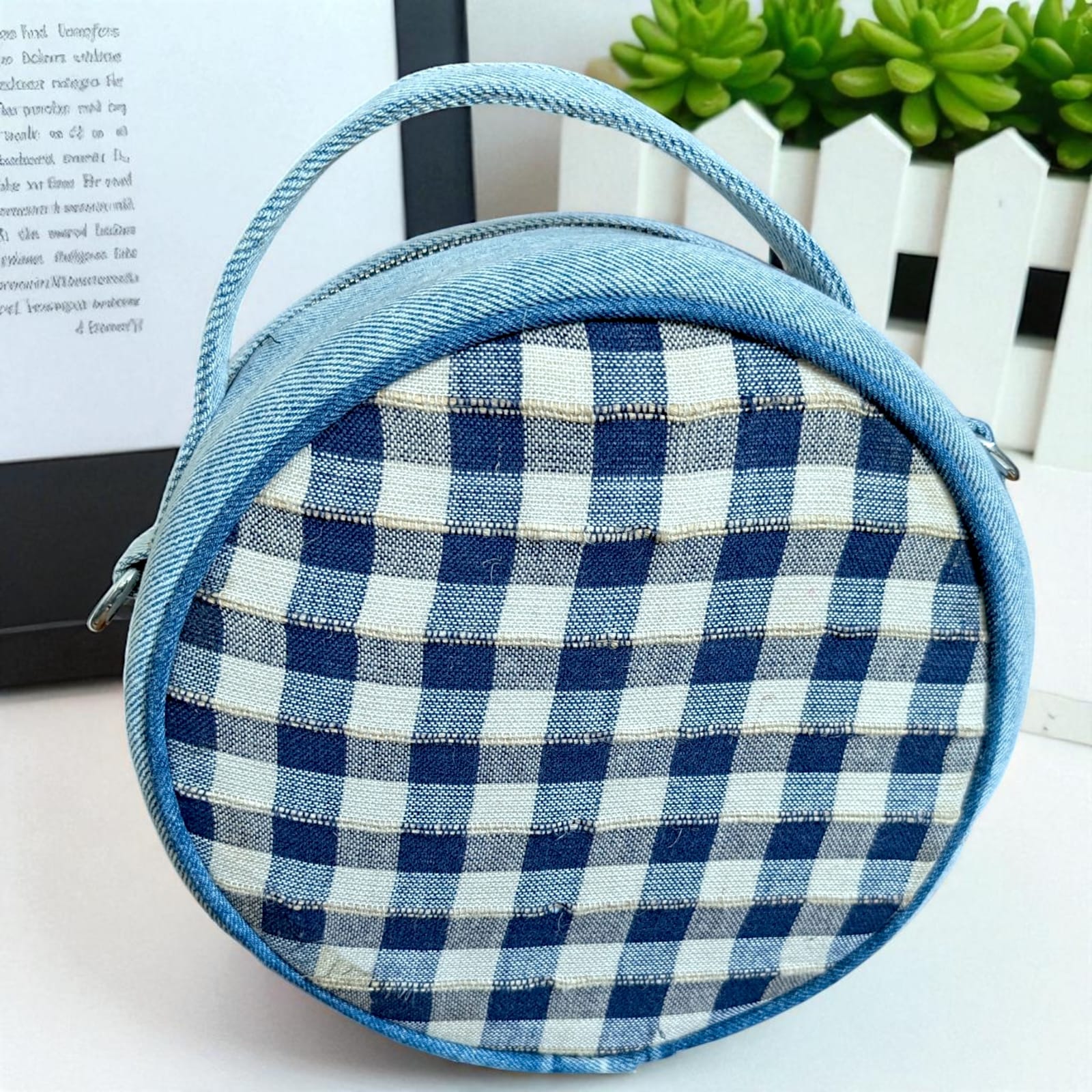 Round Bag- Trendy Look with Ample Space