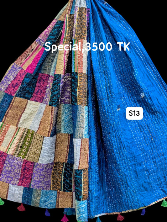 Special Handmade Silk Stole- While style meets utility-S13
