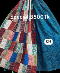 Special Handmade Silk Stole- While style meets utility-S19