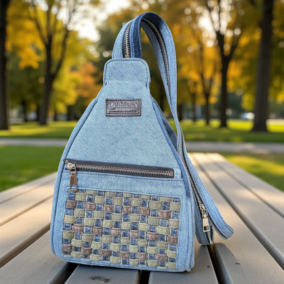 KakaTushi- Denim  Backpack