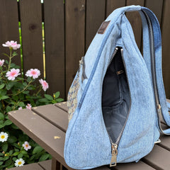 KakaTushi- Denim  Backpack