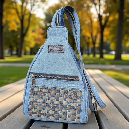 KakaTushi- Denim  Backpack