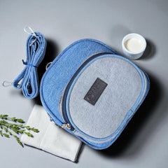 Kawaii- Mini Denim Backpack