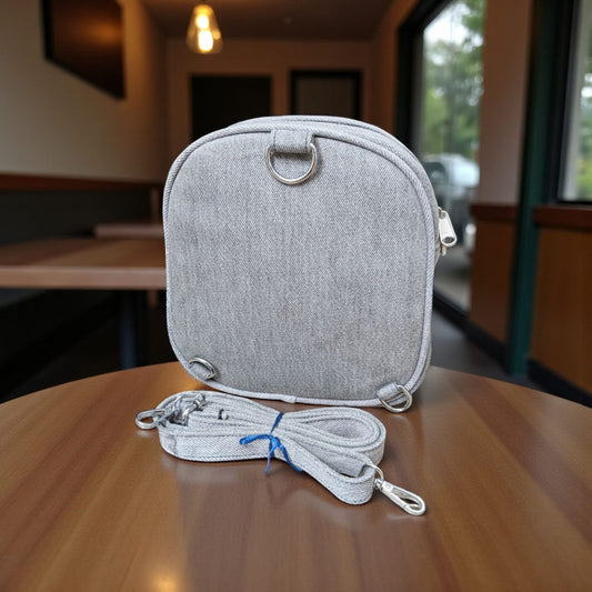 Kawaii- Mini Denim Backpack