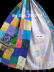 Handmade Silk Stole- While style meets utility-Big Size-1443