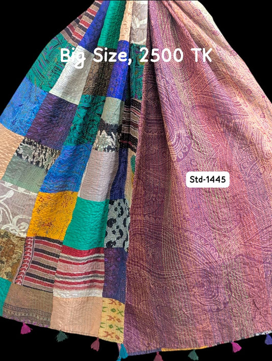 Handmade Silk Stole- While style meets utility-Big Size-1445