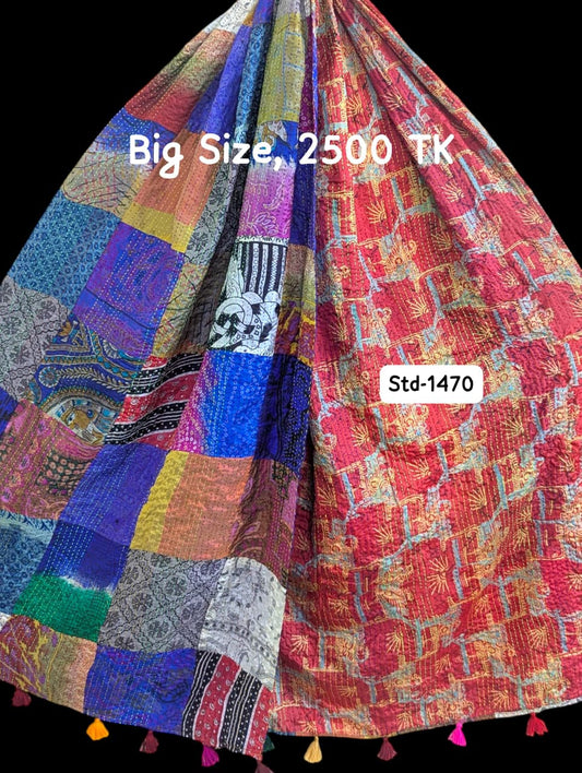 Handmade Silk Stole- While style meets utility-Big Size-1470