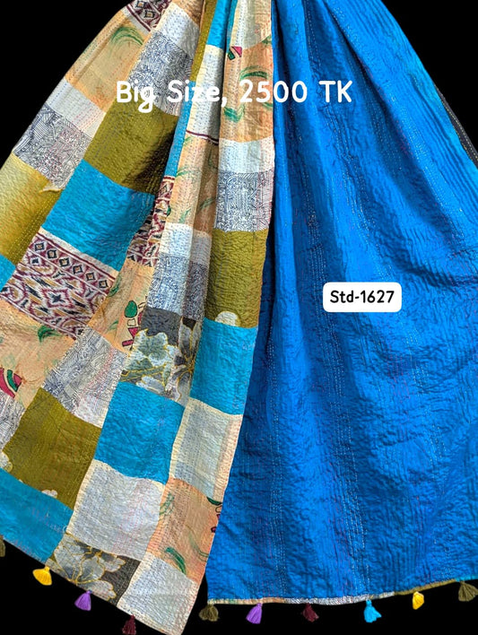 Handmade Silk Stole- While style meets utility-Big Size-1627