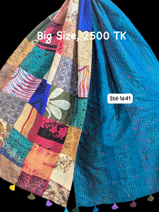 Handmade Silk Stole- While style meets utility-Big Size-1641