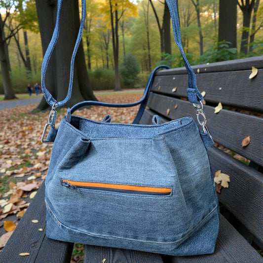 IVY Tote Bag – Stylish & Spacious Denim Tote for Everyday Use