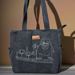 Cinderella- Classic Hand-painted Functional Bag