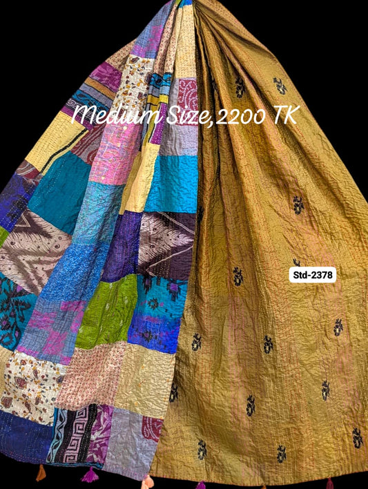 Handmade Silk Stole- While style meets utility-Medium Size-2378