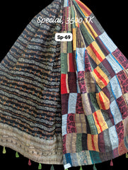 Special Handmade Silk Stole- While style meets utility-SP69