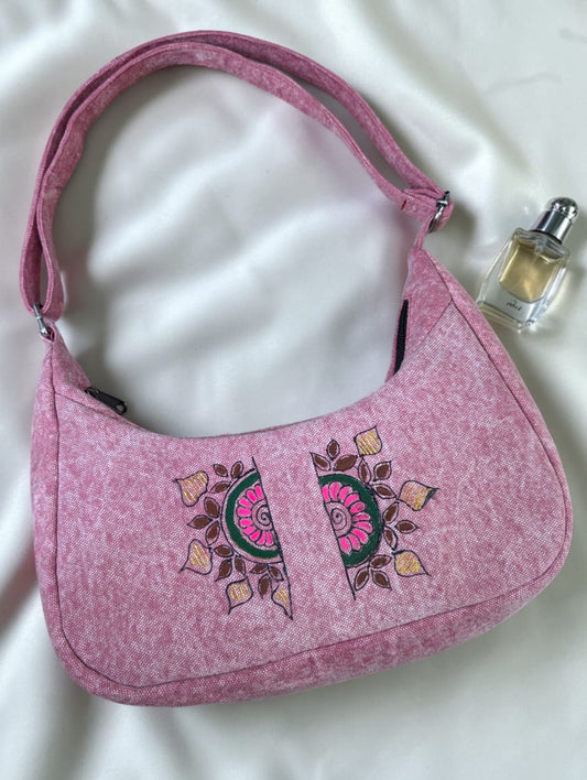 Maria Handpainted Exclusive Bag — where artistry meets everyday functionality