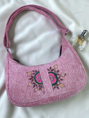 Maria Handpainted Exclusive Bag — where artistry meets everyday functionality