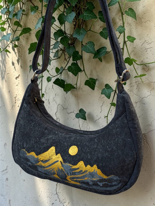 Maria Handpainted Exclusive Bag — where artistry meets everyday functionality