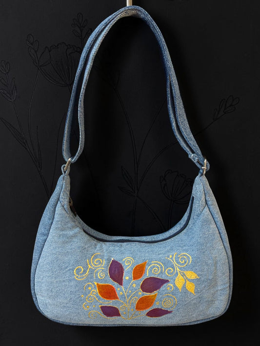 Maria Handpainted Exclusive Bag — where artistry meets everyday functionality