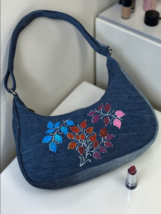 Maria Handpainted Exclusive Bag — where artistry meets everyday functionality