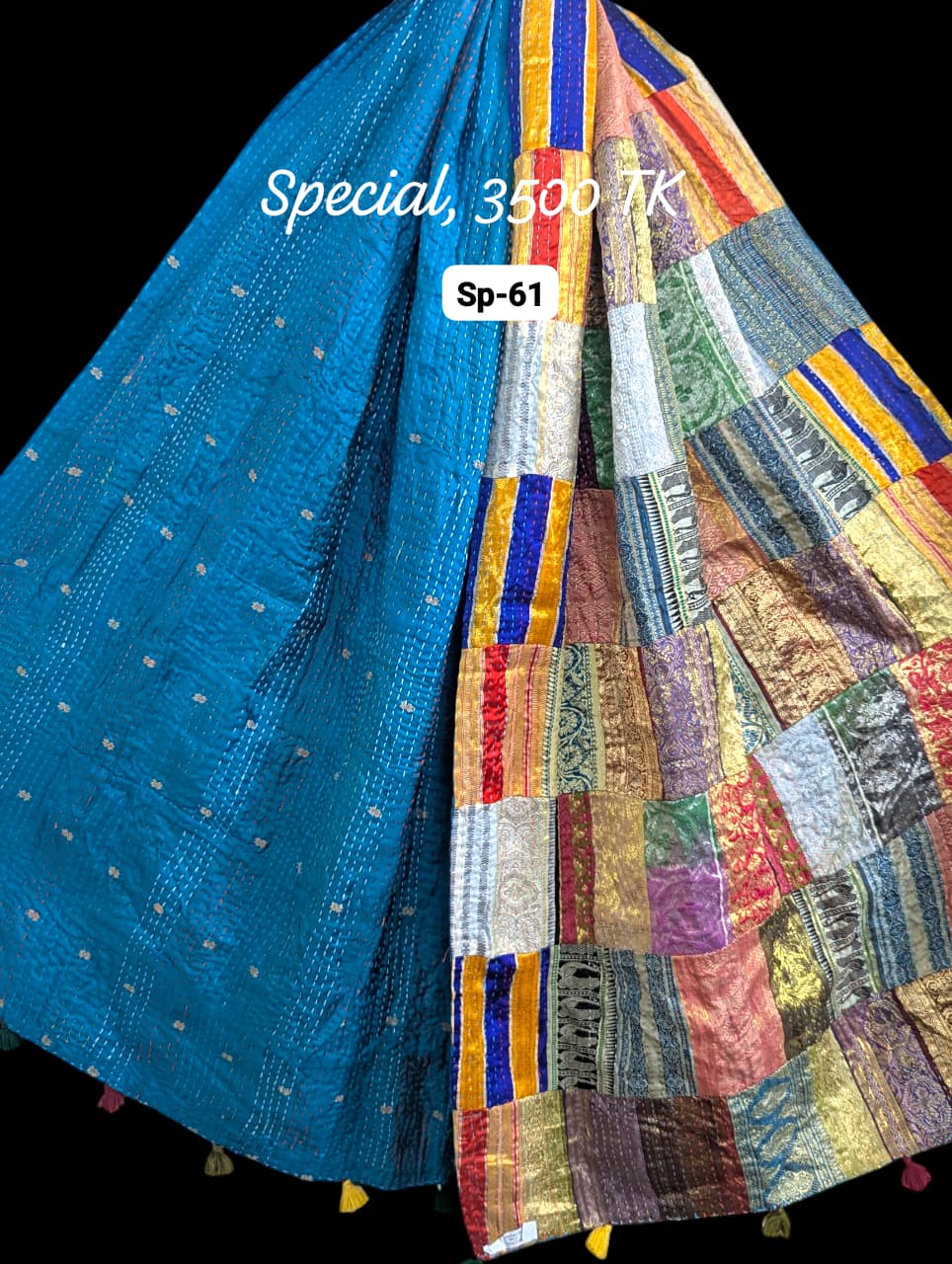 Special Handmade Silk Stole- While style meets utility-SP61