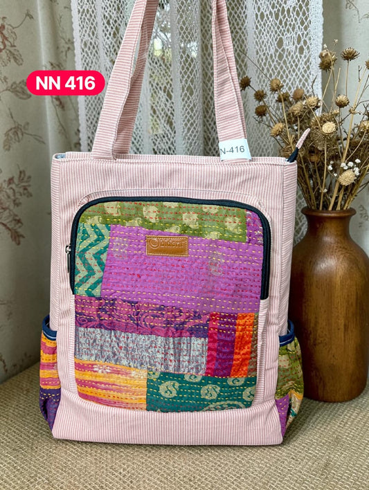 Nandini 2-in-1 Bag (Backpack +Side Bag)-NN 416