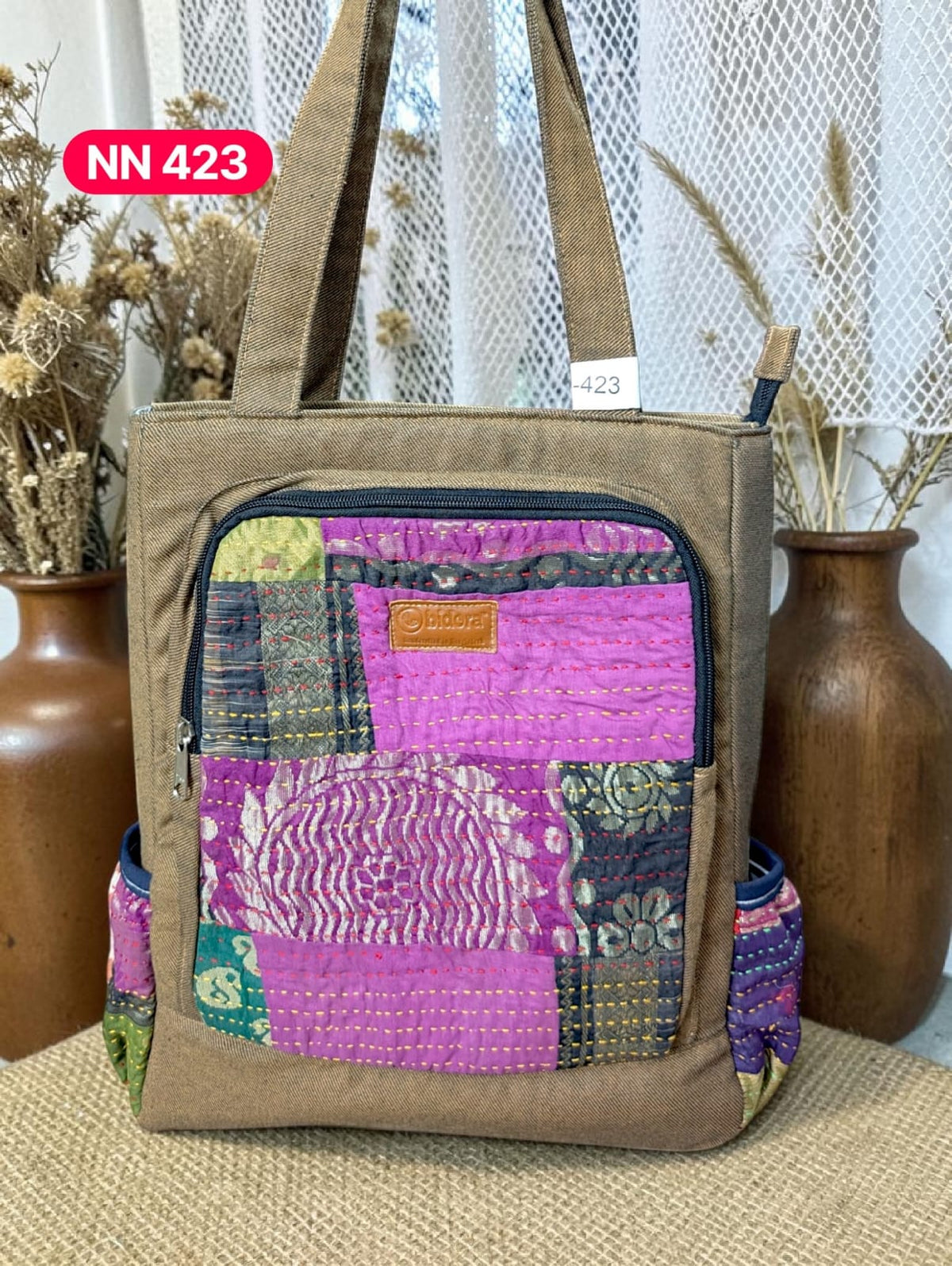 Nandini 2-in-1 Bag (Backpack +Side Bag)-NN 423