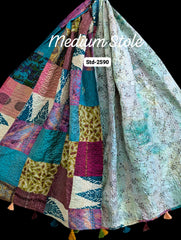 Handmade Silk Stole- While style meets utility-Medium Size-2590