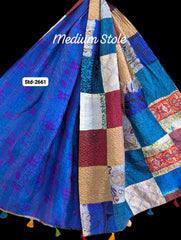 Handmade Silk Stole- While style meets utility-Medium Size-2661