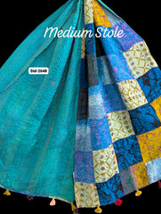 Handmade Silk Stole- While style meets utility-Medium Size-2648