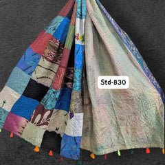 Handmade Silk Stole- While style meets utility-830