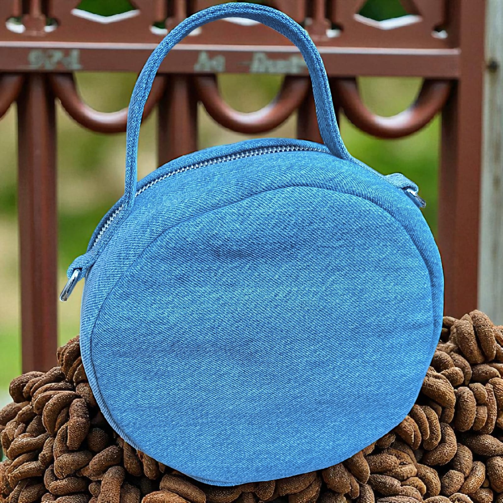 Round Bag- Trendy Look with Ample Space