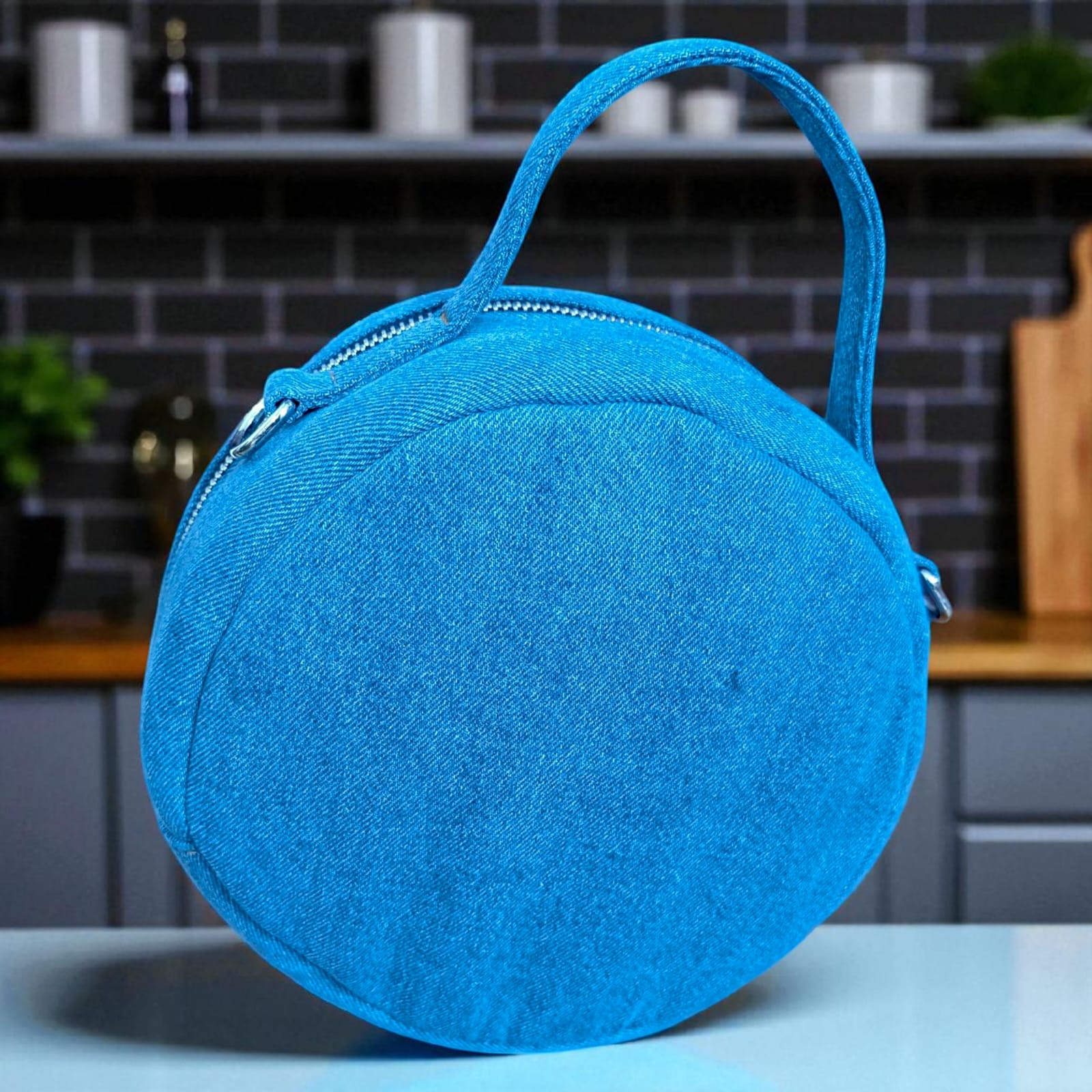 Round Bag- Trendy Look with Ample Space
