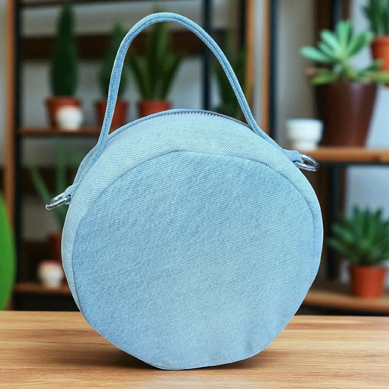 Round Bag- Trendy Look with Ample Space