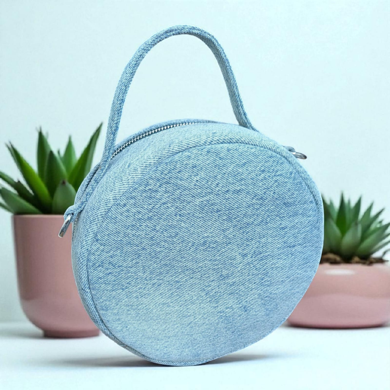 Round Bag- Trendy Look with Ample Space