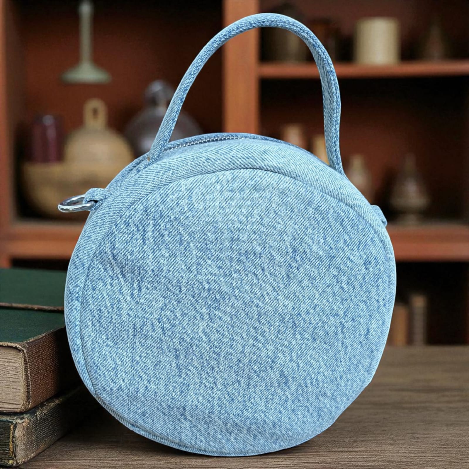 Round Bag- Trendy Look with Ample Space