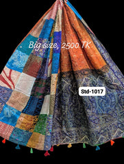 Handmade Silk Stole- While style meets utility-Big Size-1017